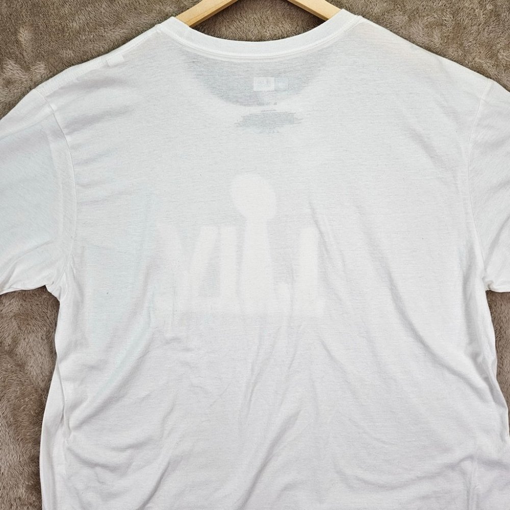 NWT NFL Team Apparel Super Bowl Liv Miami 02.02.20 Football Mens Sz XL White Tee - Picture 8 of 10